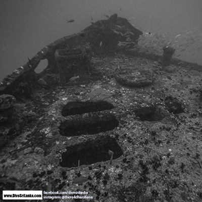 Clarke Wreck deck